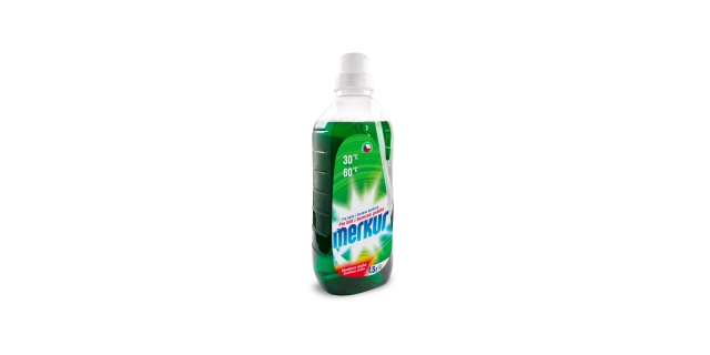 Merkur gel na bílé i barevné prádlo 1,5 l - 30 PD                                                                                                                                                                                                         